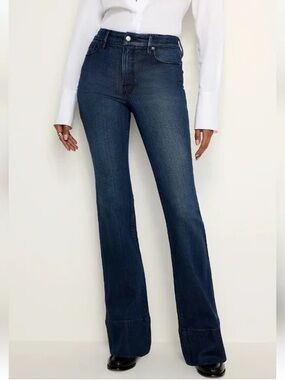 Good American Soft-Tech Classic Slim Bootcut Jeans 4